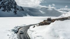 Shooting snow Roads Nicolas Jandrain