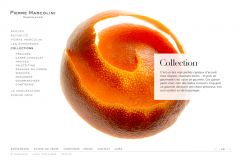 Pierre Marcolini Website by Nicolas Jandrain