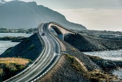 <p>After several months of strategic and creative research we were ready to shoot the new Champion brand visuals. The first stop in our itinerary was Norway.</p> - Chasing extreme Roads in Norway by Visualmeta4