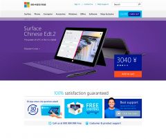 Microsoft China website visualmeta4