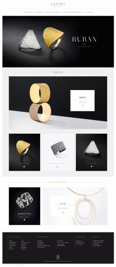 Jewelry Leysen website visualmeta4 by Nicolas jandrain